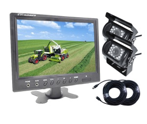 9inches Reversing Safety Camera System with 2PCS Cameras