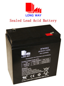 6V36ah Maintenance Free Battery for Storage Power Supply