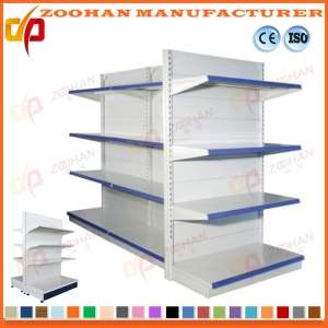 Ce Certification Metal Supermarket Shelf Gondola Shelving Display Rack (Zhs34)