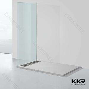 Acrylic Stone Solid Surface Bathroom Shower Base