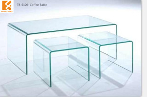 Home Furniture of Glass Coffee Table (TB-S120)