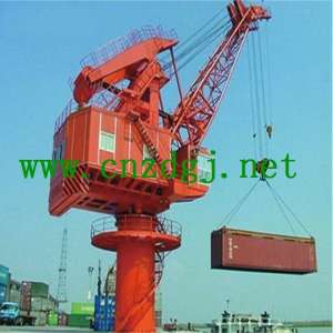 Marine Portal Crane Luffing with Rack