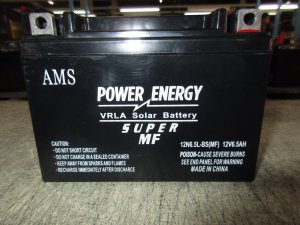 12V6.5ah Sealed Maintenance Free Lead Acid Solar Battery