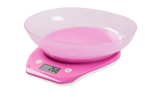 Transparent Bowl Electronic Kitchen Scale (BK716)